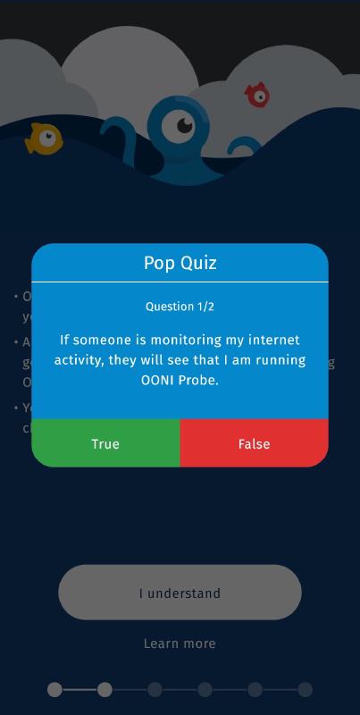 Quiz step 1